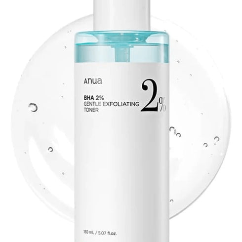 Toner exfoliant cu acid salicilic (BHA 2%) pentru o piele netedă și purificată. Anua 150 ml este soluția eficientă pentru pori dilatați și piele problematică.